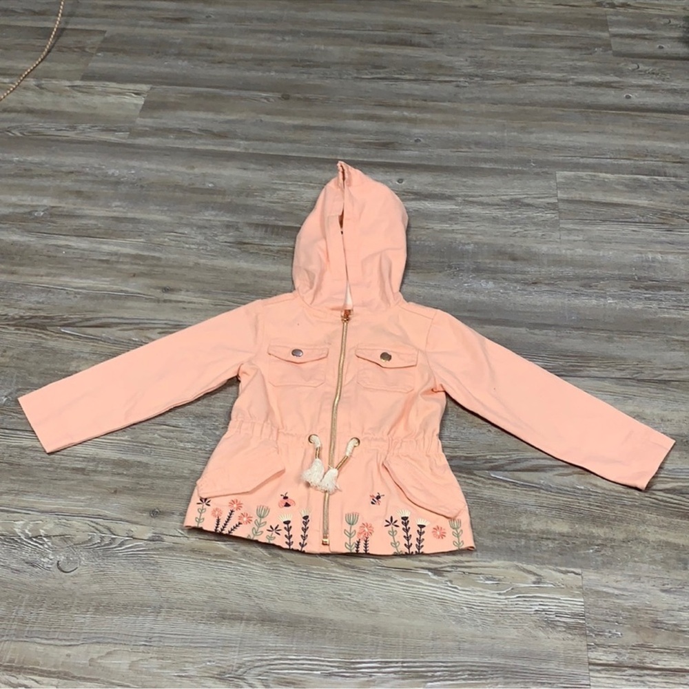 Peach Floral Jacket